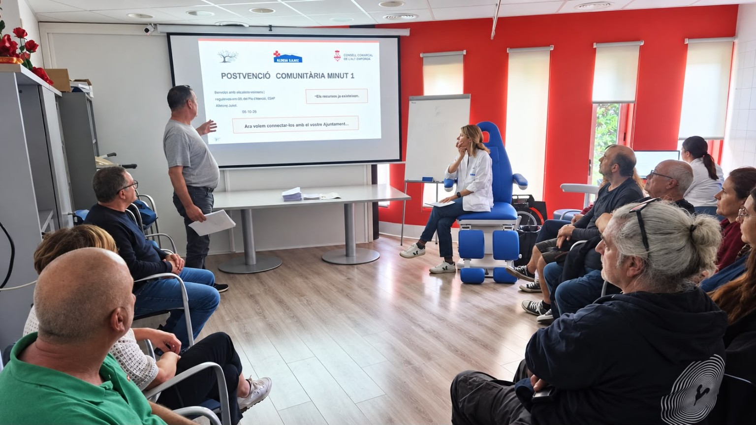 Reunió amb representants municipals a l’ABS de Peralada